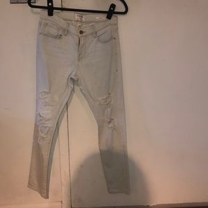 Frame Denim light blue jeans